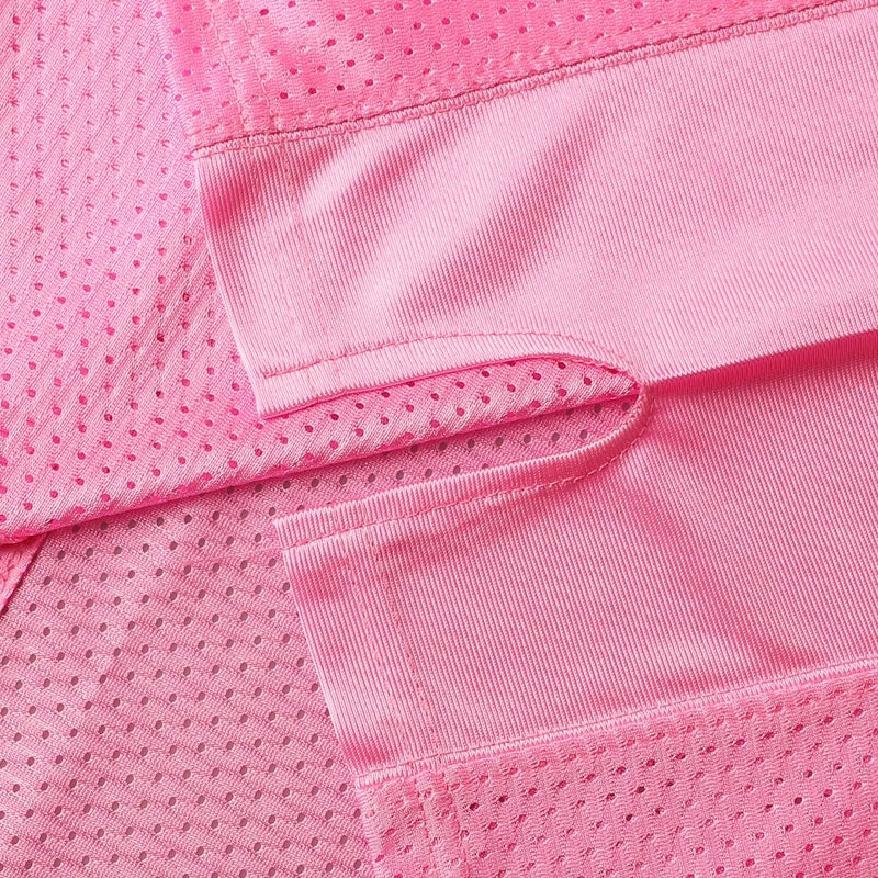 Phoneutrix Blank Football Jersey, Sports T-Shirt Hip Hop Jersey for Party (Medium, Pink) - Image 4