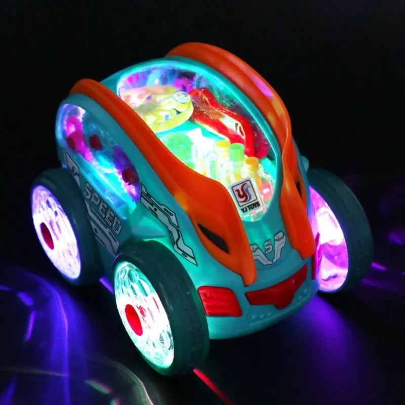 Transparent 360-degree universal sound and light electric tipper truck - Image 4