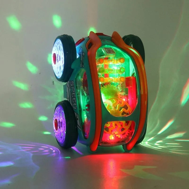 Transparent 360-degree universal sound and light electric tipper truck - Image 3