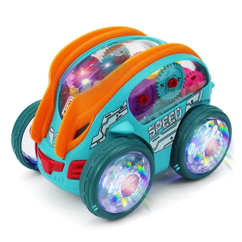 Transparent 360-degree universal sound and light electric tipper truck - Image 2