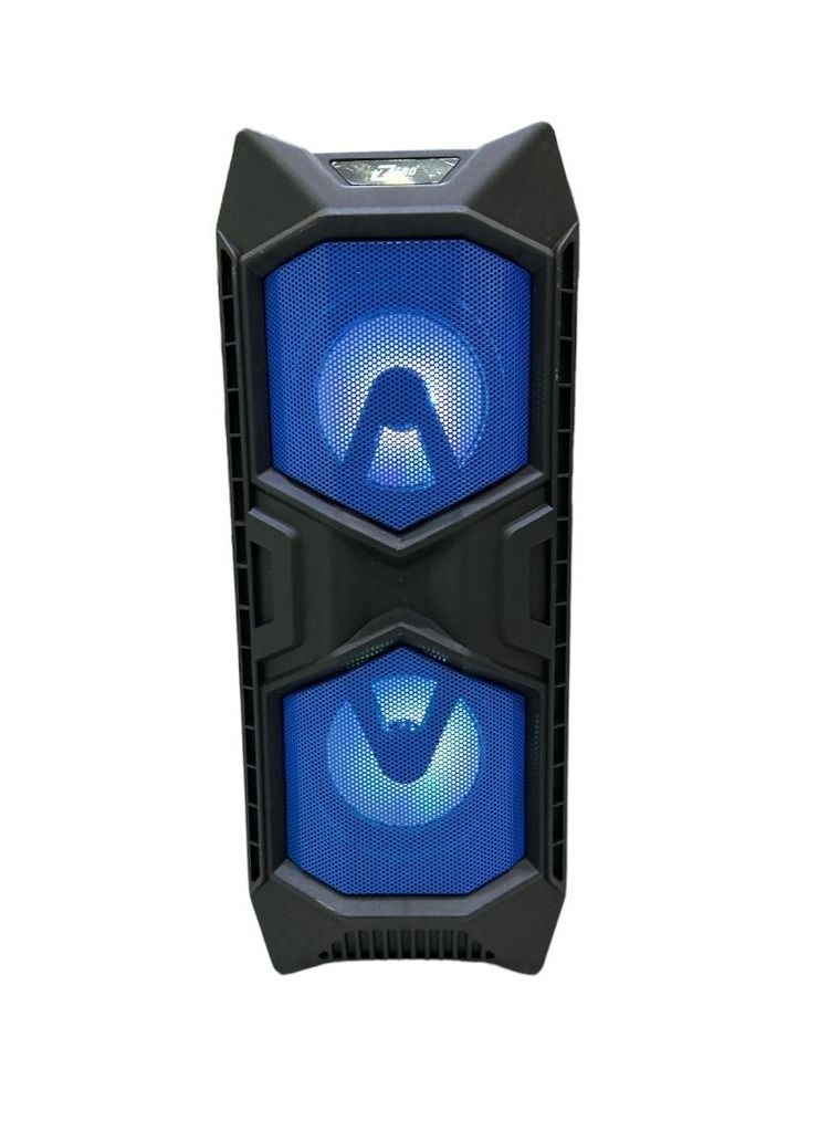 زيرو مكبر الصوت ZR-590S1.0 مع ميكروفون و بطارية لون أزرق - Image 1