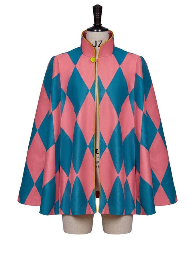 Halamodo Howl'S Moving Castle Cosplay Costume ,Howl's Cape Coat ,Howl Cosplay Outfit, Anime Carnival Role Play Costume With Cape Coat For Birthday Party Stage Performance Theme Party Talent Show ,One Size - Image 3