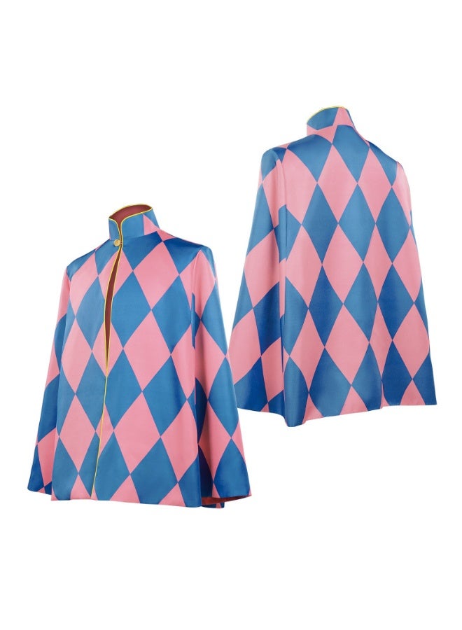 Halamodo Howl'S Moving Castle Cosplay Costume ,Howl's Cape Coat ,Howl Cosplay Outfit, Anime Carnival Role Play Costume With Cape Coat For Birthday Party Stage Performance Theme Party Talent Show ,One Size - Image 1