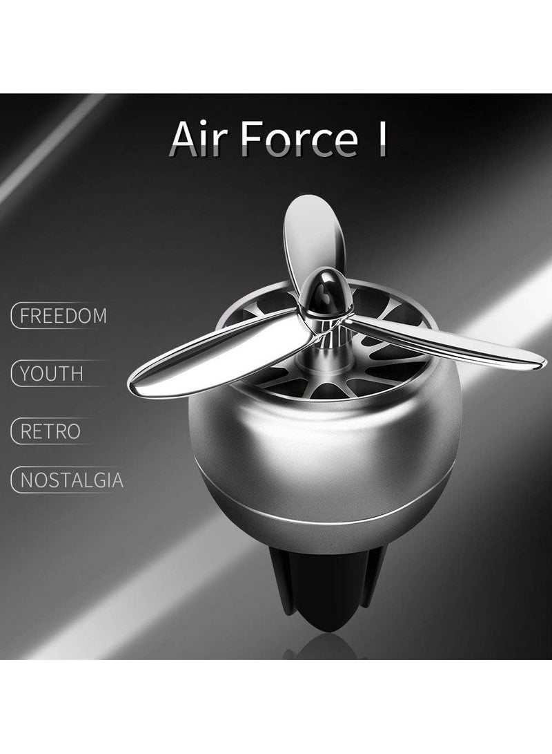 general [2 Pack]Car Air Fresheners Vent Clip, Essential Oil Car Fragrance Diffuser Vent Clip Car Decoration Car Purifier Spin Propeller Gift - Image 3