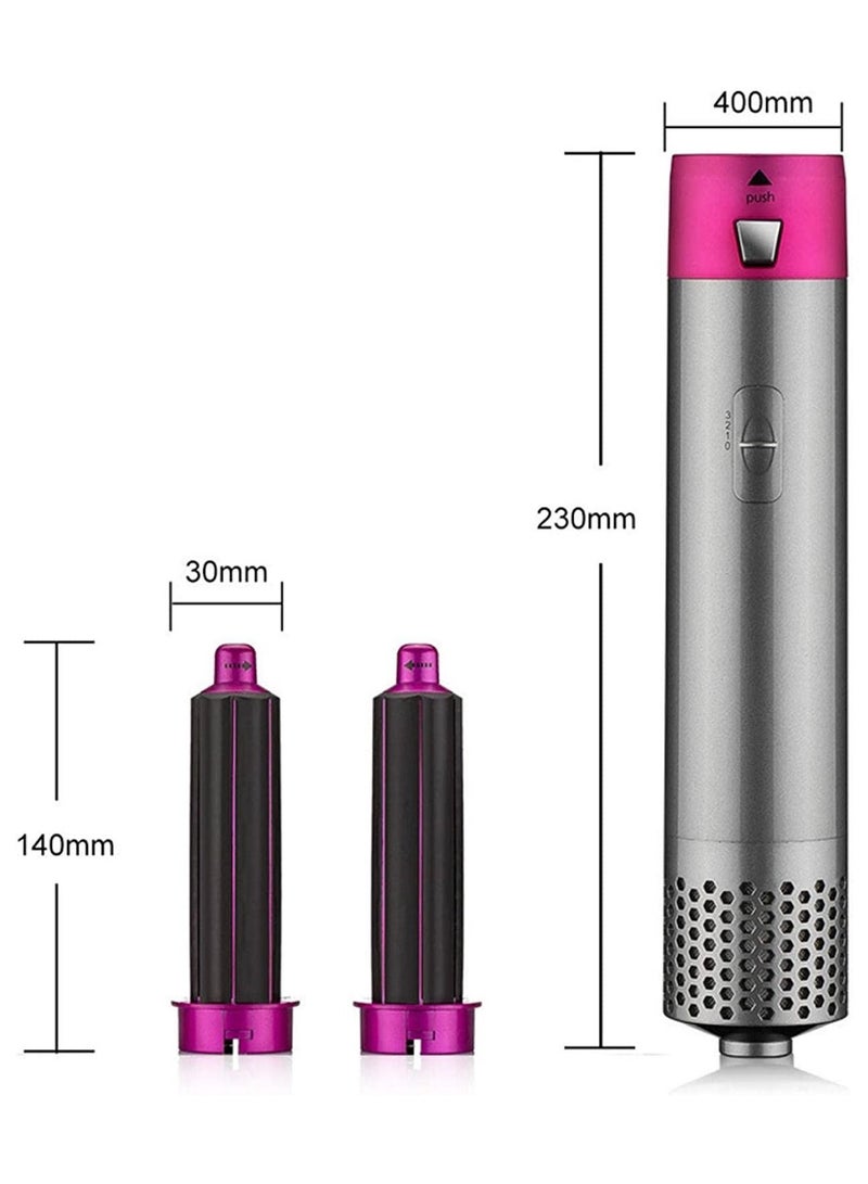 5 in 1 hot air comb for straight hair, curly hair comb multifunctional dry and wet hair dryer - Image 2