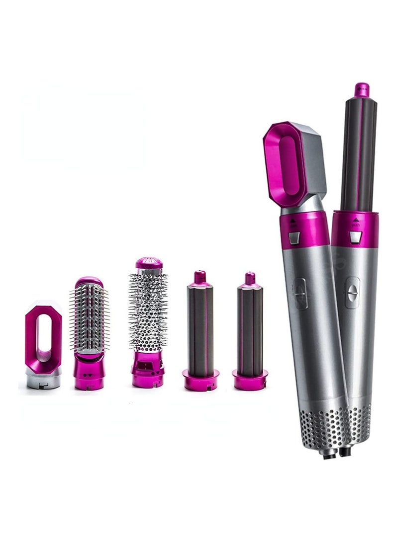 5 in 1 hot air comb for straight hair, curly hair comb multifunctional dry and wet hair dryer - Image 1