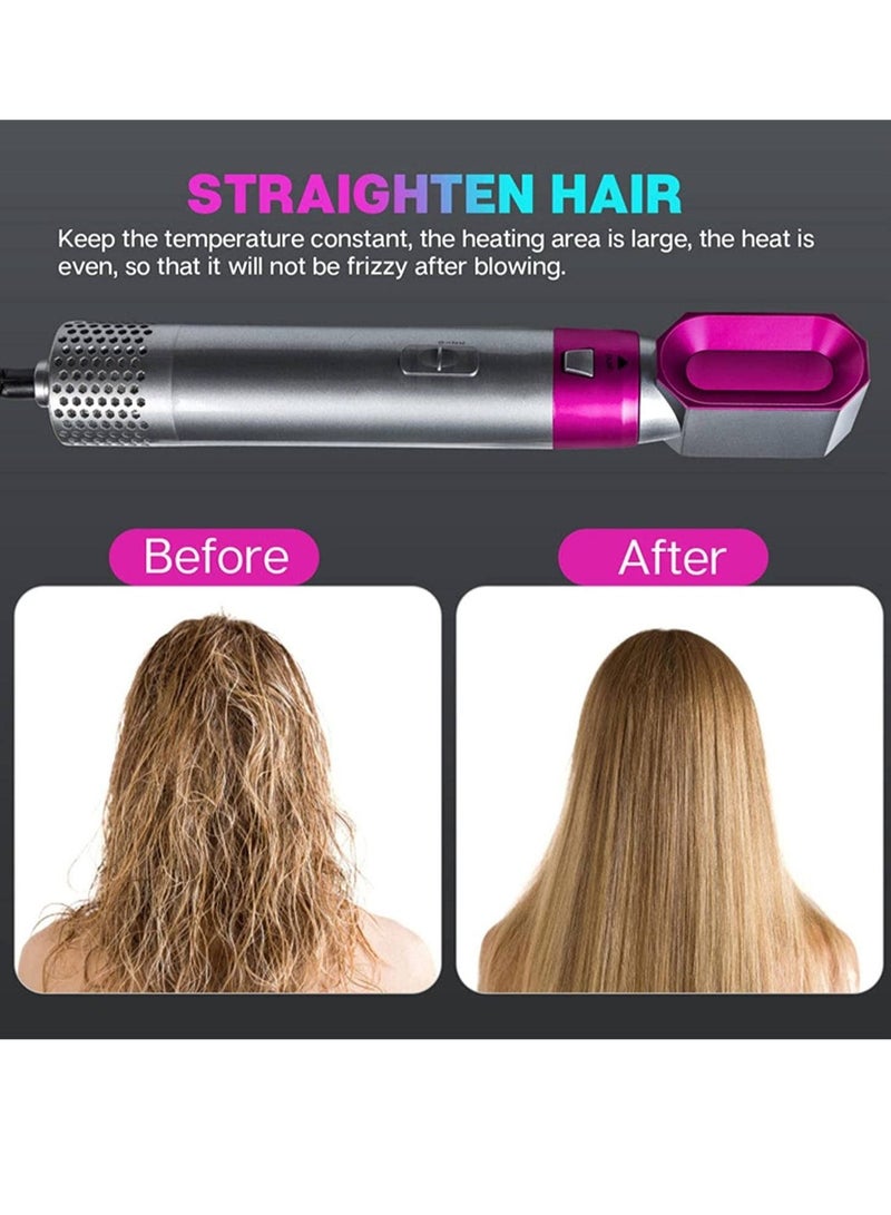 5 in 1 hot air comb for straight hair, curly hair comb multifunctional dry and wet hair dryer - Image 5