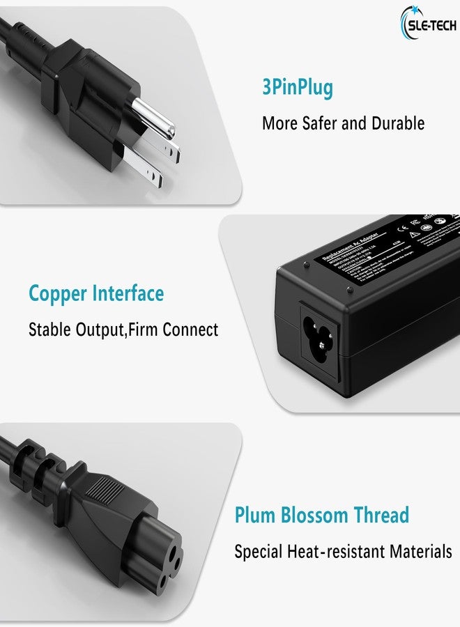 SLE-TECH 45W AC Adapter for Dell Inspiron 3000 Series 15-3552 3555 3558 3565 3567 5551 5552 5555 5558 5559 5565 5567 5568 5578 7558 7568 7569 7579 - Image 3