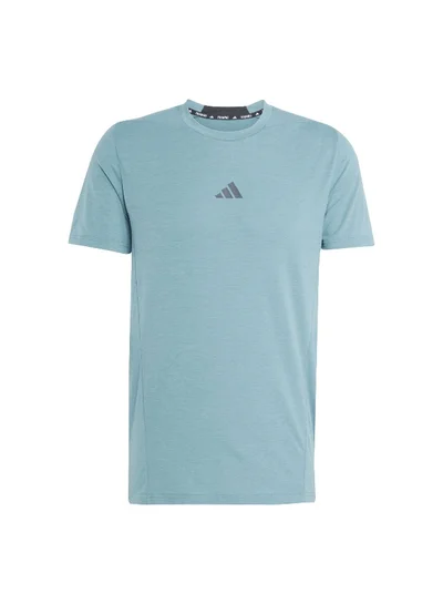 Adidas D4T Tee Green Training T-Shirts For Men XS