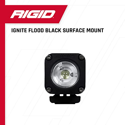 RIGID INDUSTRIES Black Flood Surface Mount (Ignite LED): Mounting Accessories For Offroad Use - Image 3