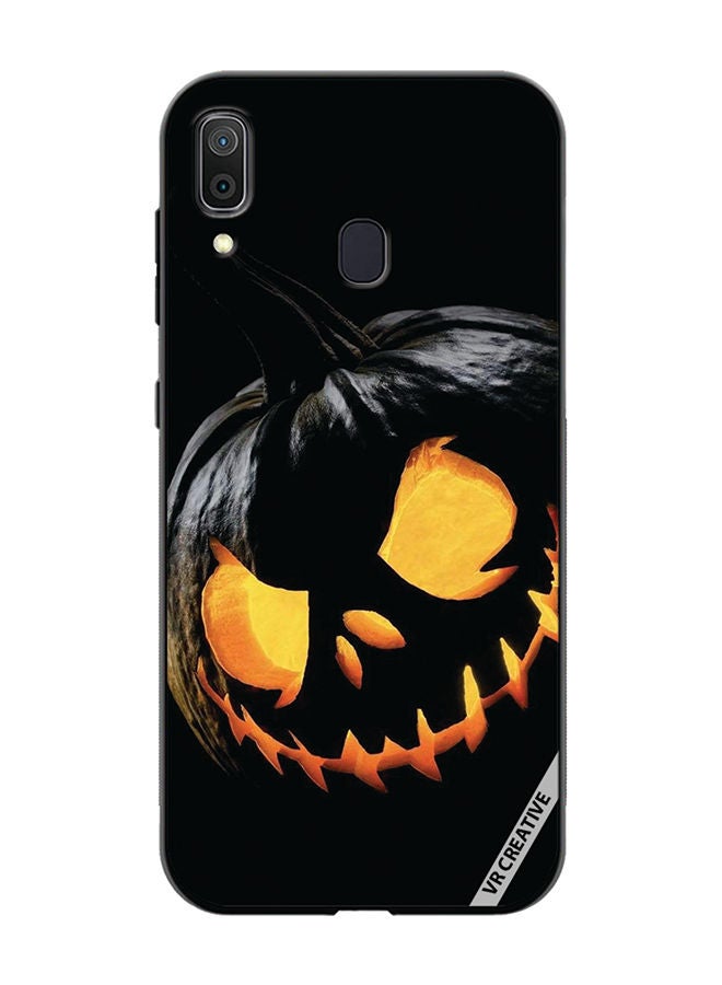VR CREATIVE Protective Case Cover For Samsung Galaxy A30 Halloween Design Multicolour - Image 1
