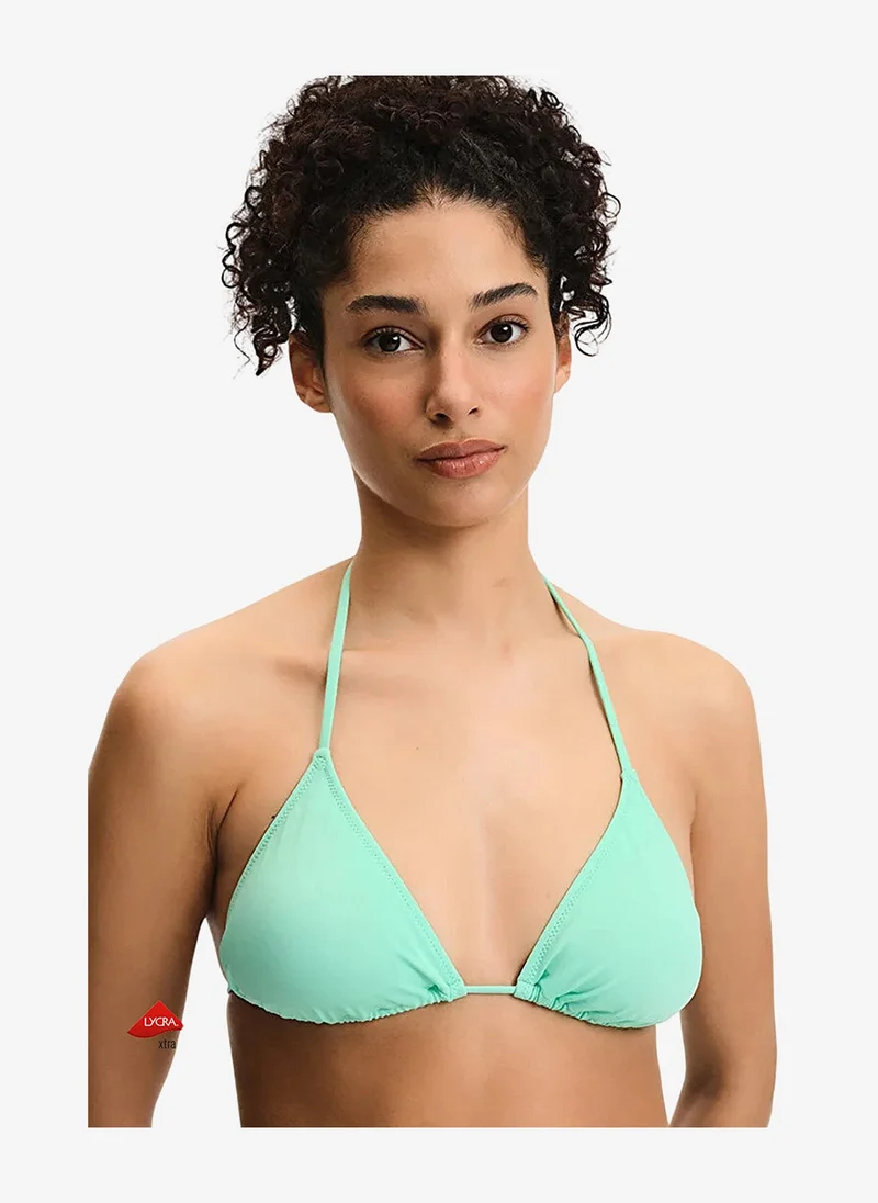 Penti Women Triangle Mint Bikini Top