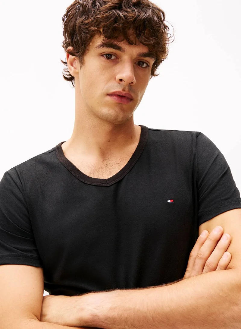 TOMMY HILFIGER 3-Pack Signature V-Neck Lounge T-Shirts