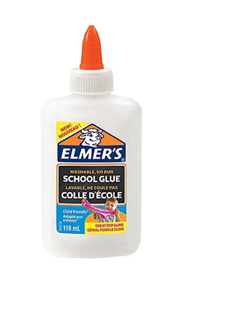 Elmers غراء المدرسة القابل للغسل من إلمر 4 أونصة سائلة / 118 مل - Image 4