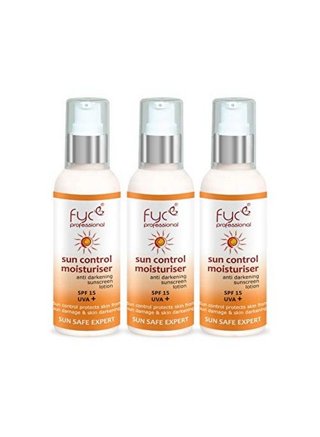 FYC Professional Yavi Cosmetics Sun Control Moisturizer 100Ml Pack Of 3 - Image 2
