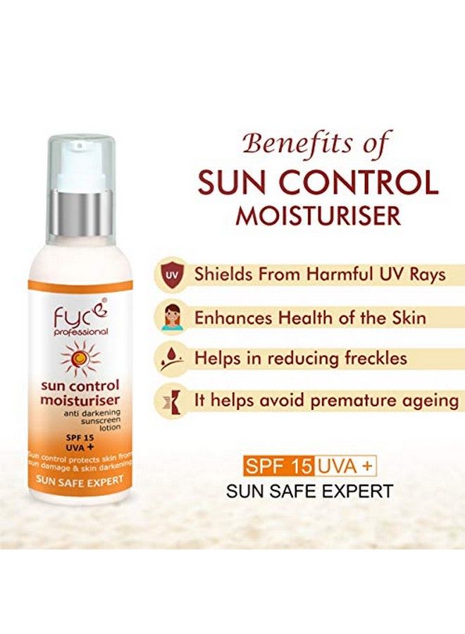 FYC Professional Yavi Cosmetics Sun Control Moisturizer 100Ml Pack Of 3 - Image 3