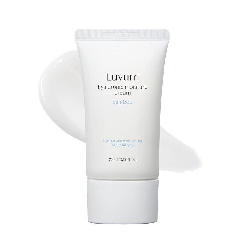 Bamboo Hyaluronic Moisturer Cream, Bamboo Extract, Hyaluronic Acid Moisturizer, 2.36 fl. oz