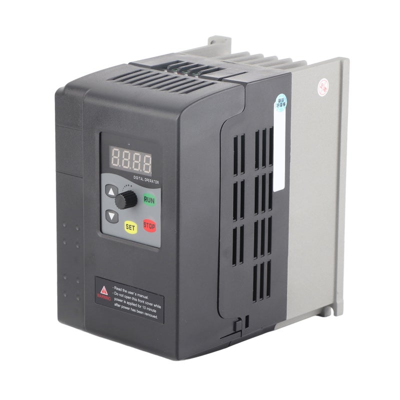 Variable Frequency Drive Single to 3 Phase VFD 220‑240V Input 0‑240V Output Motor Control 3kw 13A - Image 1