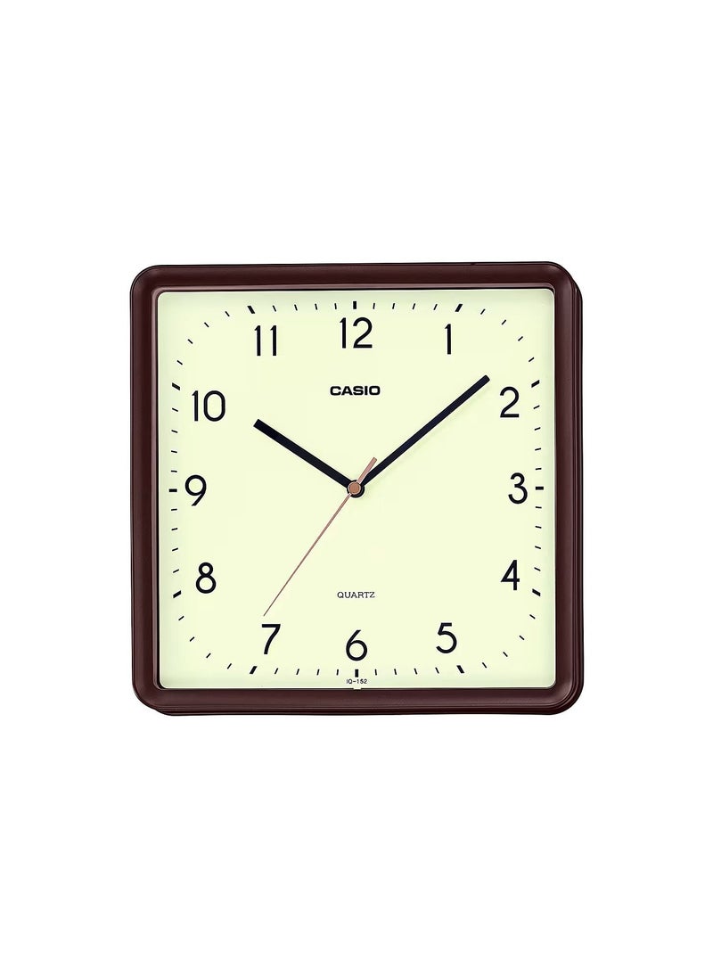CASIO Casio Analog Square Wall Clock - IQ-152-5 