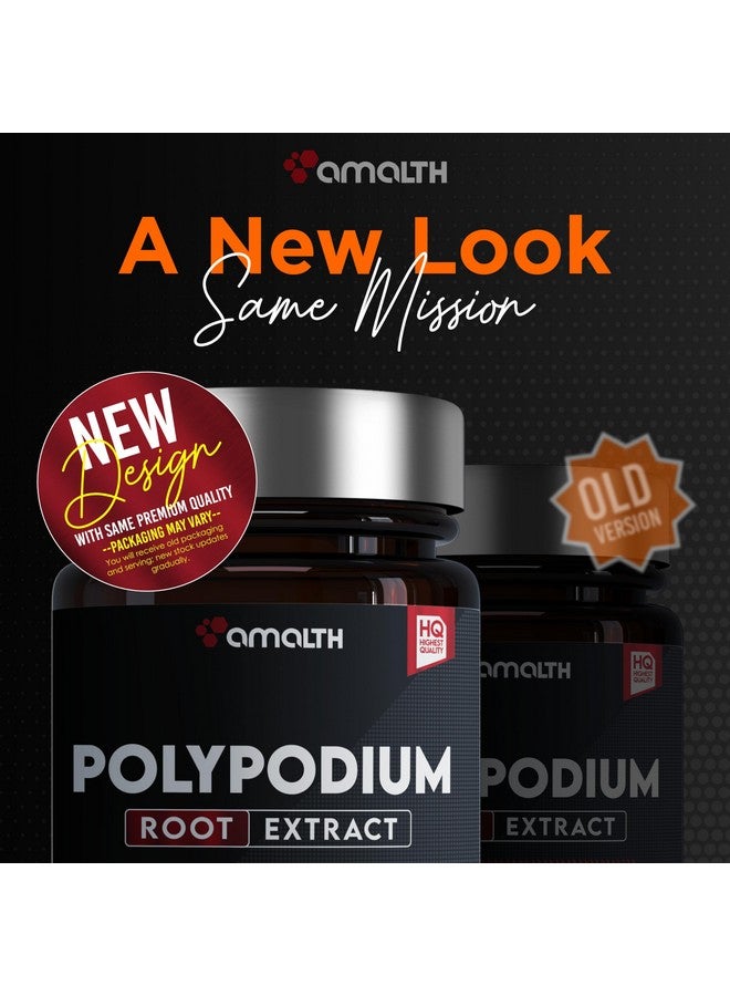 AMALTH Polypodium Leucotomos Extract -Supports Natural Healthy Skin -Antioxidant Supplements -120 Capsules (Gluten Free & Non-GMO) - Image 2