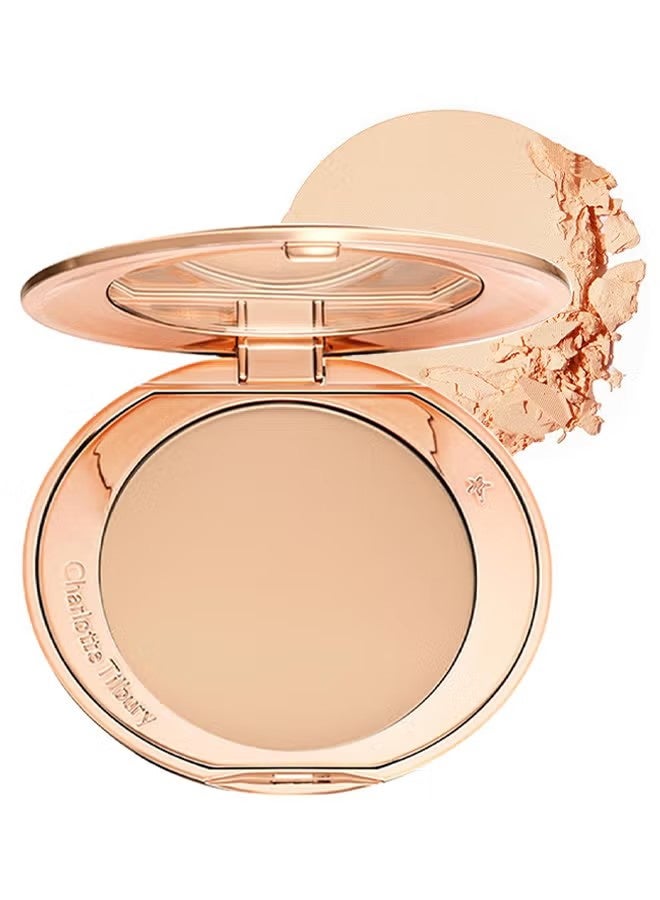 Charlotte Tilbury Airbrush Flawless Finish Powder, Long-Lasting Matte Finish - #2 Medium - Image 1