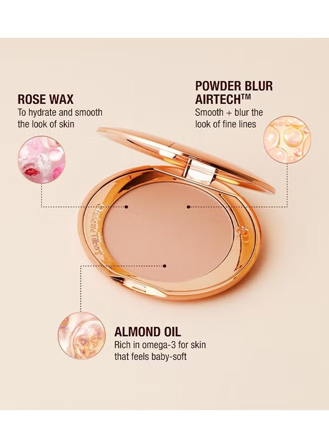 Charlotte Tilbury Airbrush Flawless Finish Powder, Long-Lasting Matte Finish - #2 Medium - Image 5