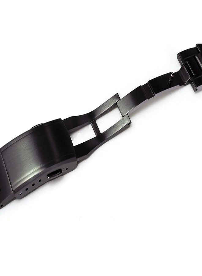 LDDAL 316L Stainless Steel Watch Band and Bezel Compatible with Casio GWM-5610 Watch Mod Kit Replacement (black) - Image 3