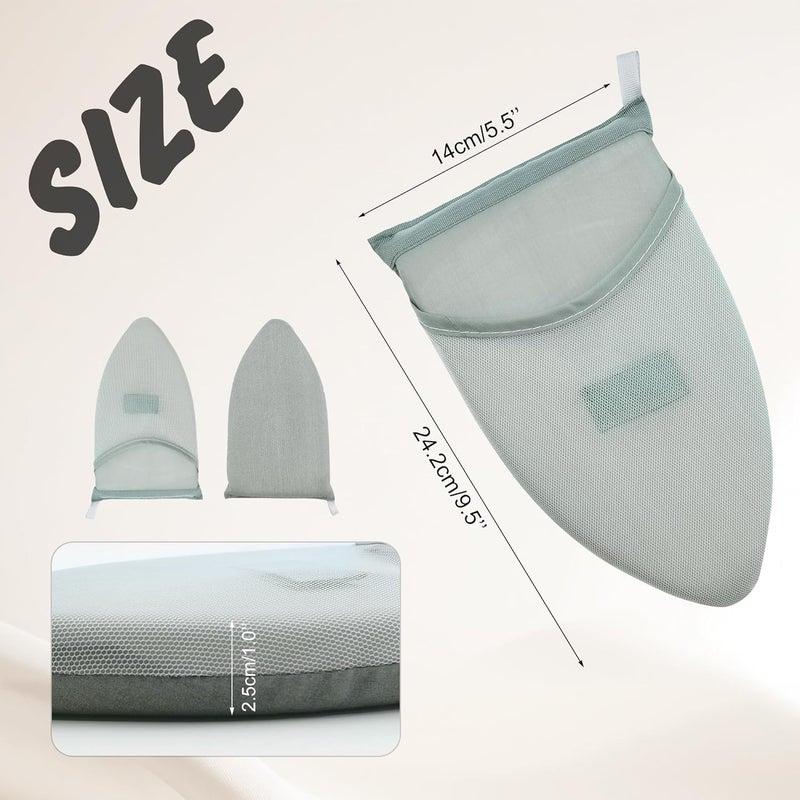 Quacc Heat Resistant Steaming Glove, Garment Steamer Ironing Hand Pad Anti Steam Glove Travel Garment Hand Held Steamer Tiny Ironing Board Mitt for Clothes - Image 2