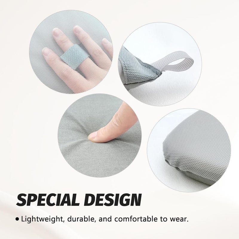 Quacc Heat Resistant Steaming Glove, Garment Steamer Ironing Hand Pad Anti Steam Glove Travel Garment Hand Held Steamer Tiny Ironing Board Mitt for Clothes - Image 3