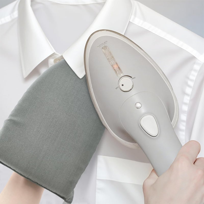 Quacc Heat Resistant Steaming Glove, Garment Steamer Ironing Hand Pad Anti Steam Glove Travel Garment Hand Held Steamer Tiny Ironing Board Mitt for Clothes - Image 4