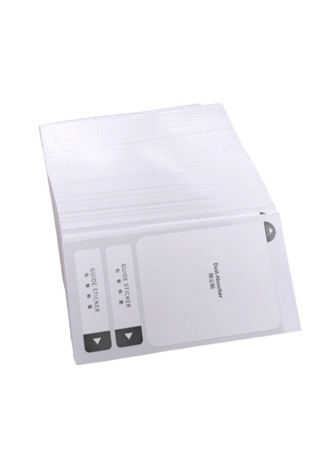 Generic - Thickened Dust Paste Dust Paste Tempered Glass Film Special Dust Paste Film Tool Positioning Dust Paste Direct Selling-Color:2+1 Positioning Vacuum Patch [thickened]-Size:55*105MM - Image 1