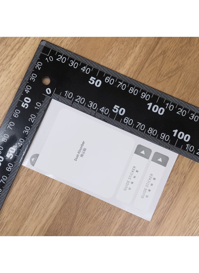 Generic - Thickened Dust Paste Dust Paste Tempered Glass Film Special Dust Paste Film Tool Positioning Dust Paste Direct Selling-Color:2+1 Positioning Vacuum Patch [thickened]-Size:55*105MM - Image 1