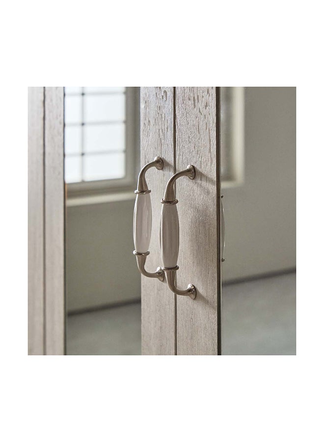 Brooklyn 6-Door Wardrobe with 2 Drawers and Mirror 240 x 220 x 55 cm