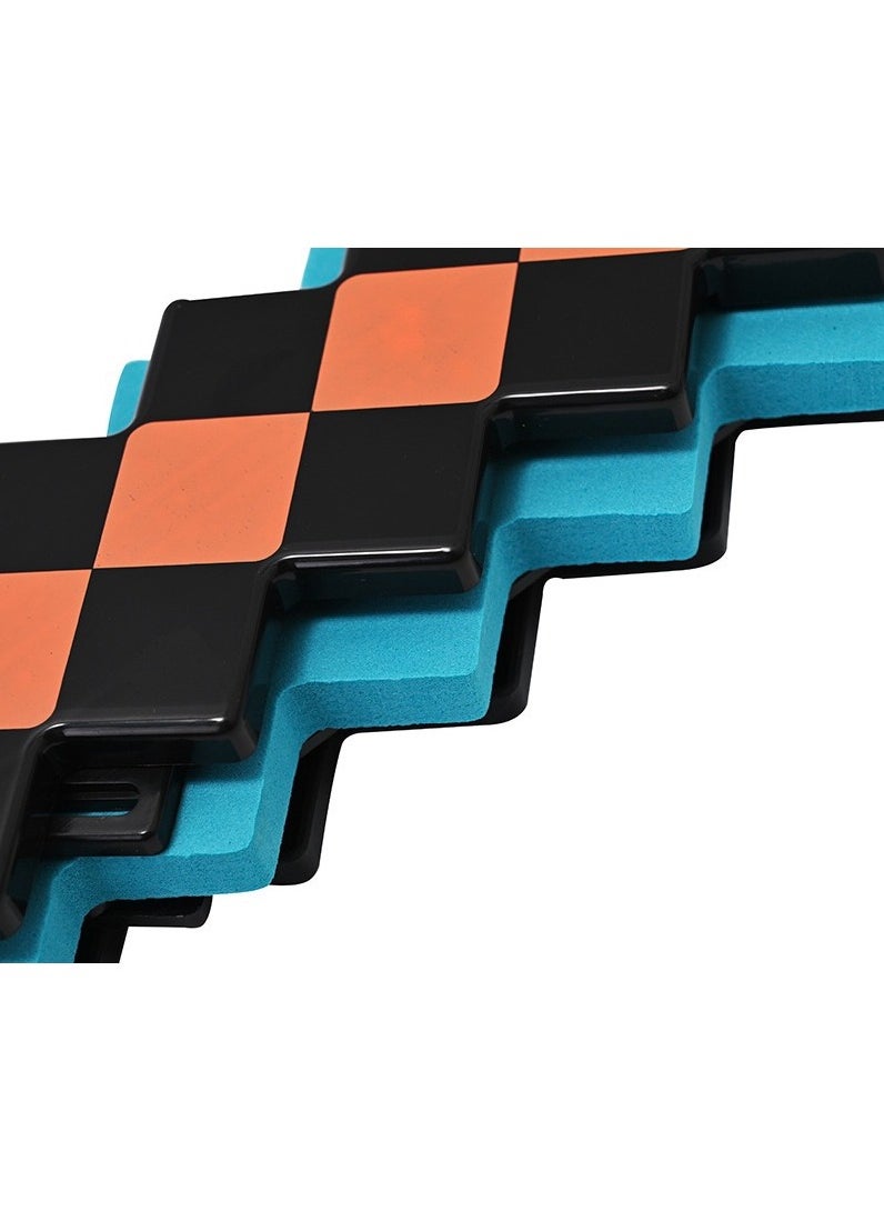 MINECRAFT - Minecraft Video Game Toy Sword and Pickaxe 2 in 1 Transforming Toy With Sound and Light Effects, Gift for Kids - Image 1