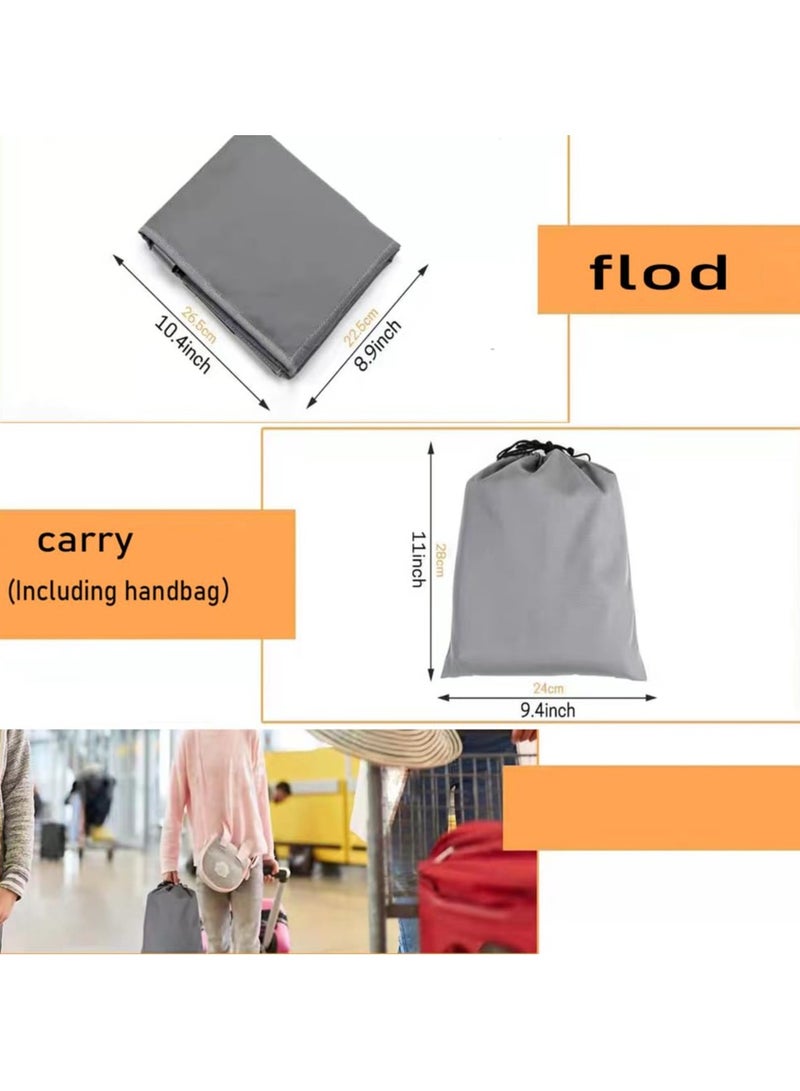 غنافوتو موسع مقعد الطائرة للأطفال، سرير محمول للأطفال الصغار للسفر، مسند قدم للسفر للرحلات الجوية، مناسب للسيارات ومسند القدمين للطائرات - Image 5