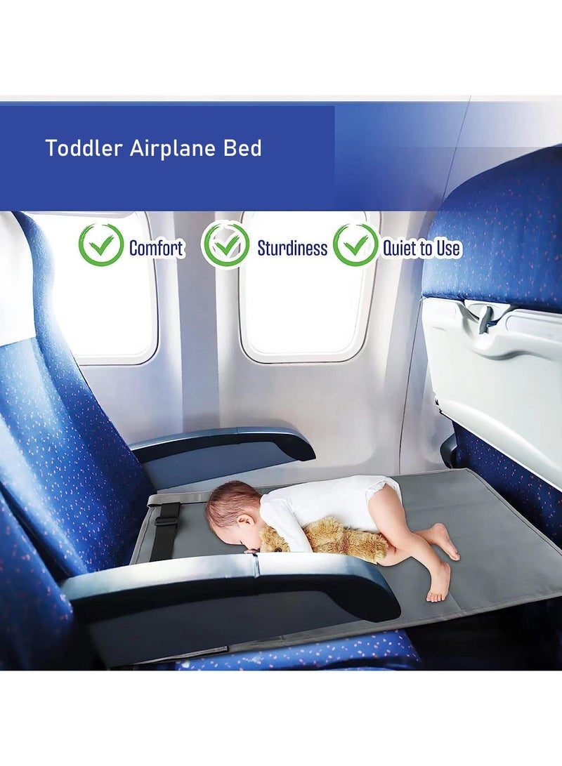 غنافوتو موسع مقعد الطائرة للأطفال، سرير محمول للأطفال الصغار للسفر، مسند قدم للسفر للرحلات الجوية، مناسب للسيارات ومسند القدمين للطائرات - Image 2