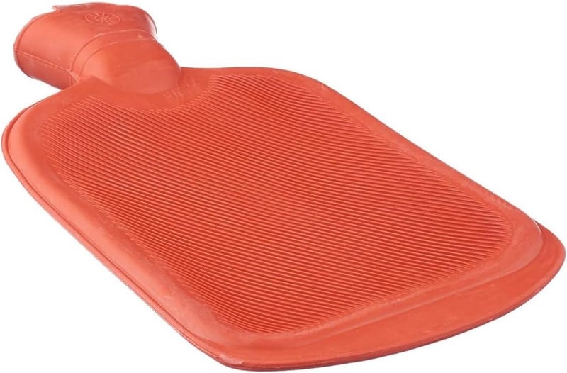 ALKAYAN Rubber Hot Water Bag for Muscle Pain and Cramps Relief, 2 Liter - Image 2