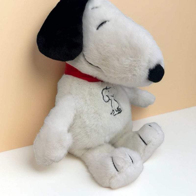 Cross-Border Popular Snoopy Plush Toy with Music and Light for  Babies