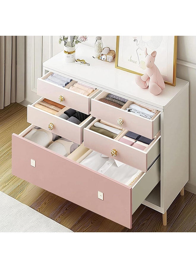 YelaJoy Drawer Organizer for Clothes, 12 Pack Dresser Drawer Organizer Bins, Foldable Clothing Dividers and Closet Organizer for Baby Clothing,Underwear, Beige - Image 5