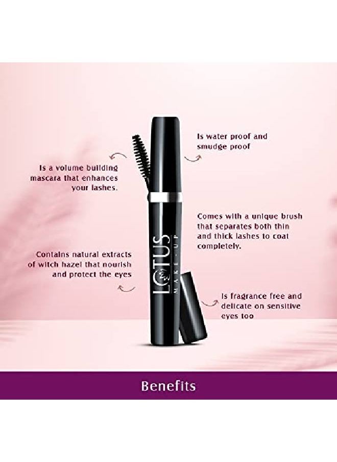Lotus Makeup مجموعة مكياج كحل العيون والماسكارا | أسود | 8 جرام  - Image 3