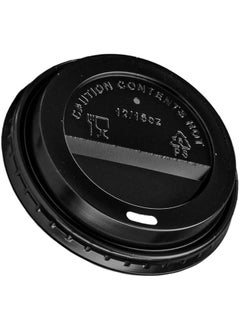 QUALITY 100 Count Disposable Plastic Dome Lids for 8oz Hot Coffee Cup  - Image 2