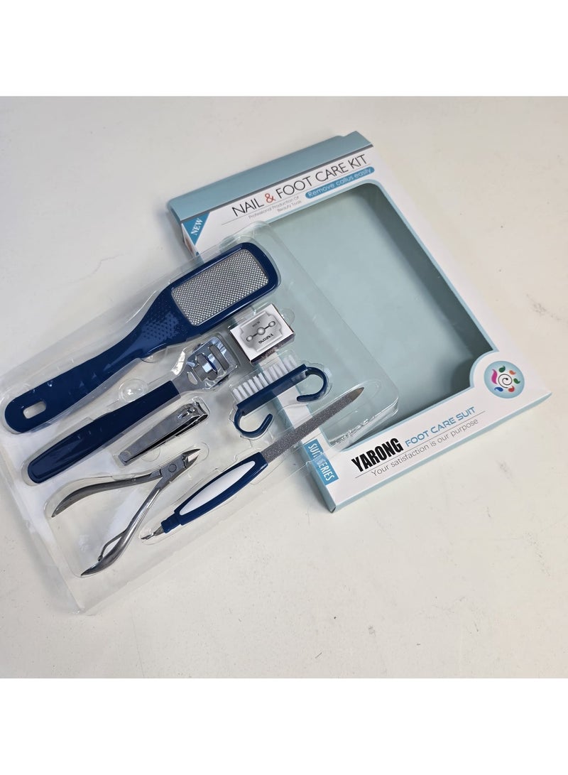 يورنج مجموعة عناية متكاملة بالأظافر والقدم  7 قطع بجودة عالية - Image 2