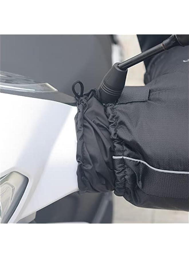 Motorcycle Handlebar Gloves Muff for Cold Weather Riding Mittens Windproof E-Bike Handguards Hand Protectors Covers 2pcs  - Image 2