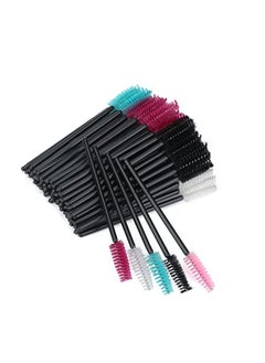 g2plus Able Eyelash Mascara Brushes Wands Applicator Makeup Kits 100 Pack (Multicolored)  - Image 5