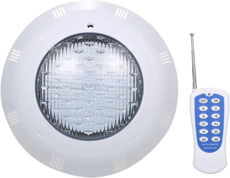 NEELABIL AC12V 45W LED RGB Swimming Pool Lights 7 Color C Underwater Lamp IP68 Waterproof Pool Light with Remote Control - Image 1