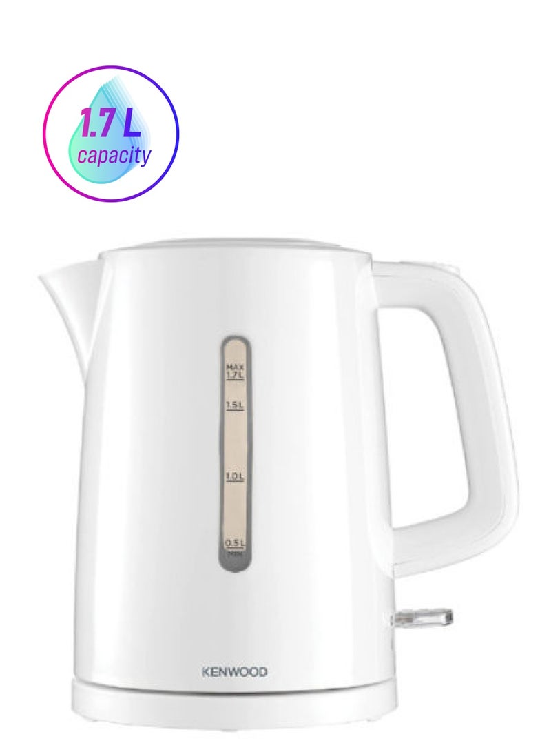 KENWOOD Cordless Electric Kettle With Auto Shut-Off & Removable Mesh Filter 1.7 L ZJP00.000WH White - Image 1