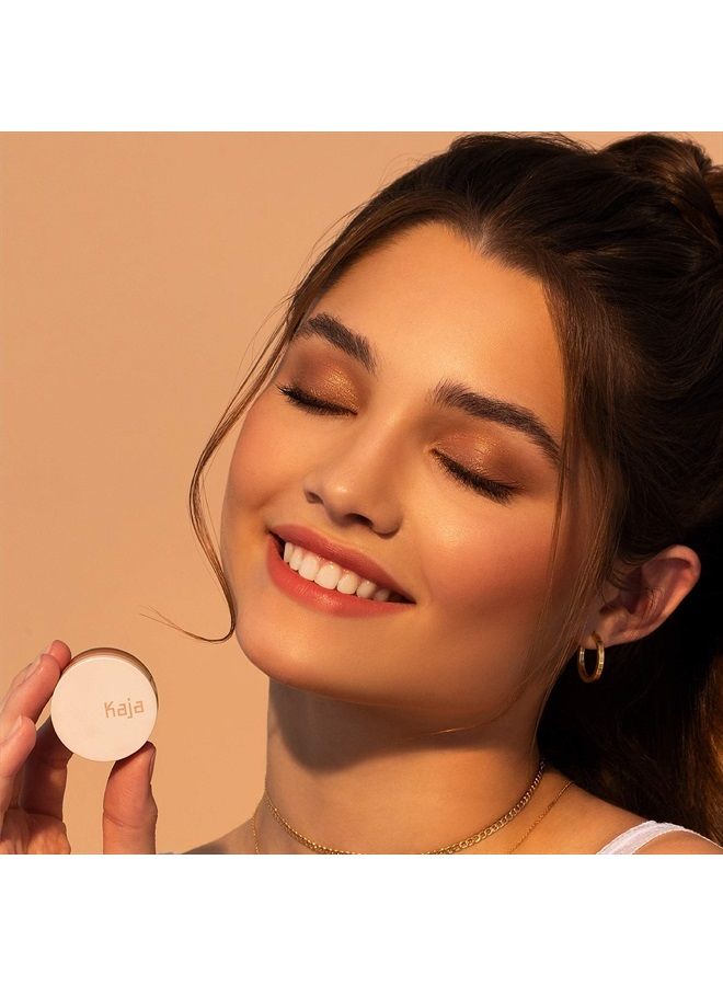 KAJA Beauty Bento Collection - Bouncy Eyeshadow Trio | Warm Honey Tones, Travel Size, 10 Spiked Ginger, 2019 Allure Best of Beauty Award, 0.03 Oz - Image 4
