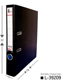 Laçin Lacin Folder Black Narrow 30 Pieces 1 Box  - Image 3