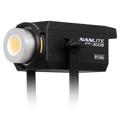 Nanlite FS-300B 350W Bi-Color LED Spotlight-2700K-6500K Adjustable CRI 96,App Control,Led Video Light Bowens Mount for Photography/Videography/YouTube/TikTok Content Creation & Live Streaming - Image 5