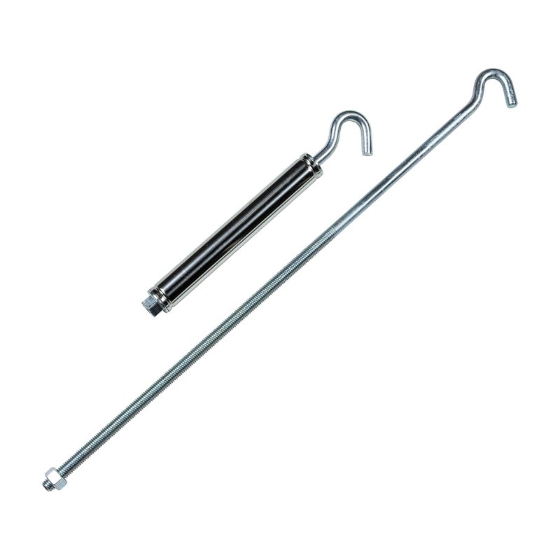 HAPPIJAC Lippert Replacement Standard Threaded Turnbuckle with 24 Hook for Truck Camper TieDown Fully Adjustable Tension 21 to 335 Reach for Maximum Stability FMTBR - Image 2